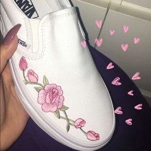 custom embroidered vans